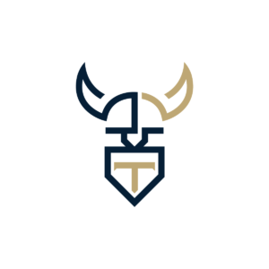 Warrior Logo Design Cool Viking Logo
