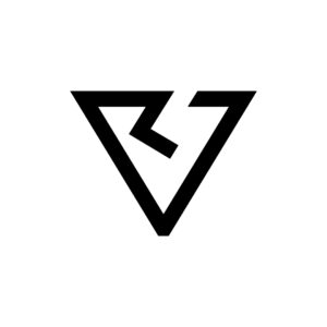 Letters VR Logo RV Logo