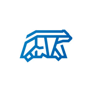 Blue Polar Bear Logo