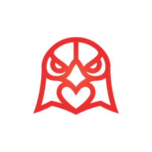 Eagle Head Logo Love Eagle Logo