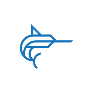 Marlin Fish Logo Broadbill Logo