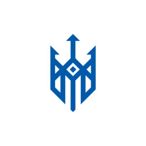 Blue Trident Logo