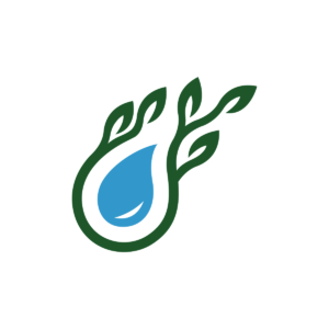 Nature Water Drop Logo