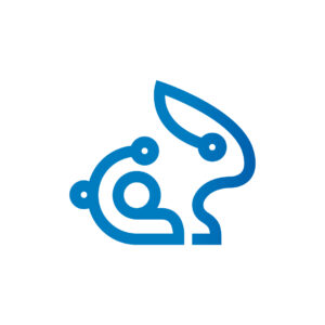 Network Rabbit Logo Bunny Logo