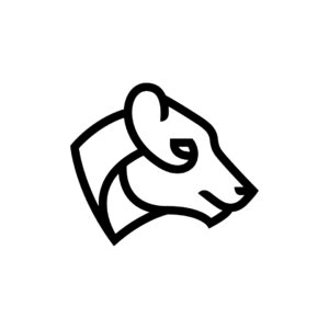Black Bear Logo Wild Bear Logo