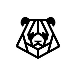 Black Panda Logo