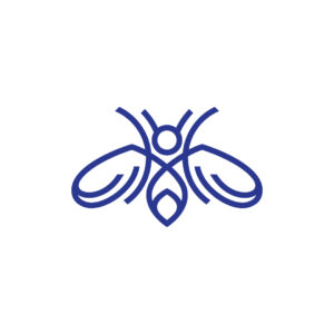 Lines Bee Logo