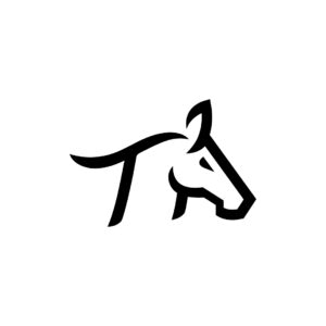 Horse Head Logo Black Horse Logo
