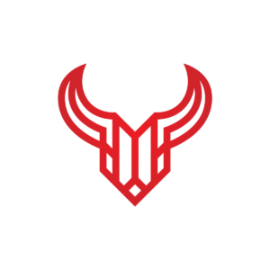 Red Toro Logo Bull Head Logo
