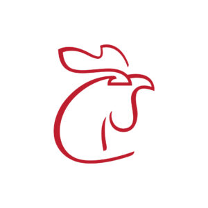 Calligraphy Rooster Logo