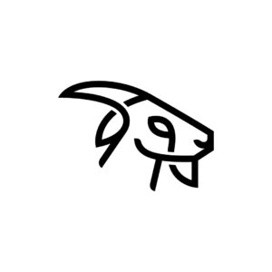 Mesmerizing Wild Goat Logo