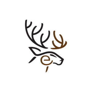 Deer Head Logo Deer Logo Buck Logo