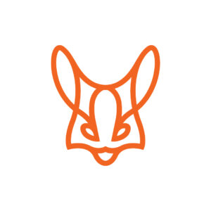 Long Ears Fox Logo