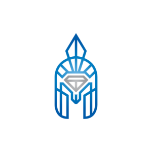 Helmet Logo Precious Warrior Logo