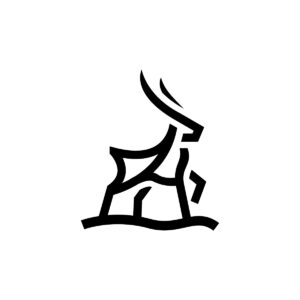 Amazing Black Deer Logo