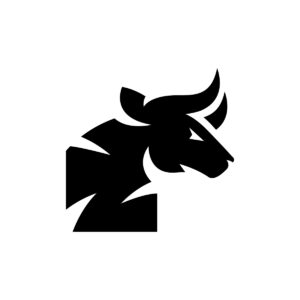 Bull Head Logo Black Bull Logo
