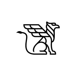 Gryphon Logo Black Griffin Logo