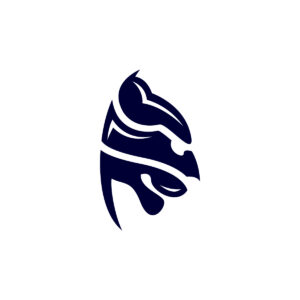 Blue Tiger Logo Tiger Head Logo