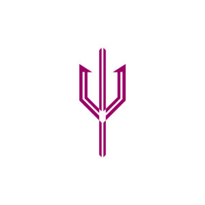 Purple Trident Logo