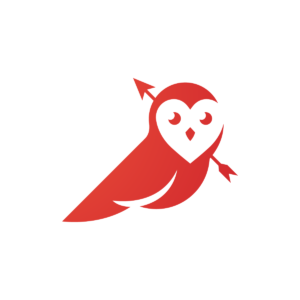 Cupid Owl Logo