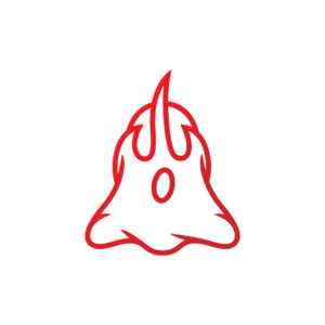 Red Hot Ghost Logo