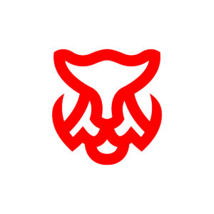 Tiger Head Logo Red Tiger Logo