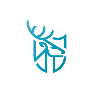 Safe Blue Deer Logo