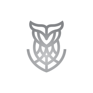 Grey Barn Owl Logo