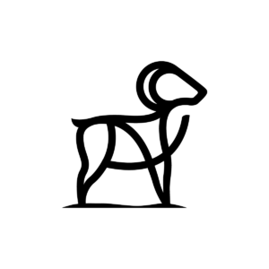 Wild Goat Logo Ram Logo