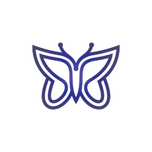 Stylish Butterfly Logo