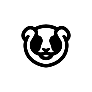 Stylized Panda Logo