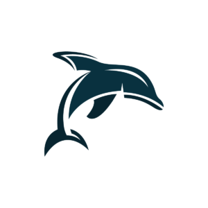Swim Club Dolphin Logo