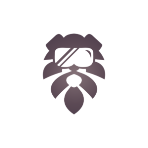 Cool Glasses Lion Logo