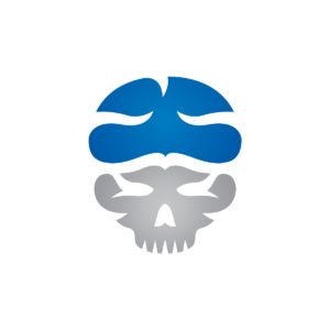 Zombie Skull Logo