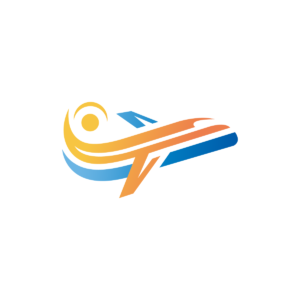 Travel Logo Fly Airplane Logo