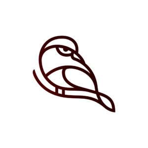 Line Tree Bird Logo
