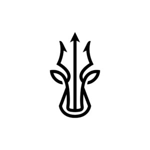 Trident Deer Logo