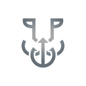 Trident Lion Logo