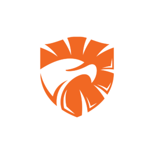 Shield White Eagle Logo