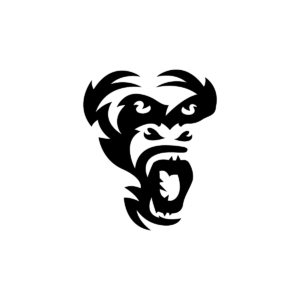 Wild Angry Gorilla Logo