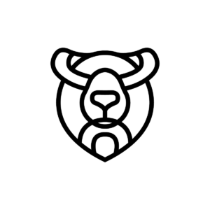Bear Head Logo Wild Black Bear Logo