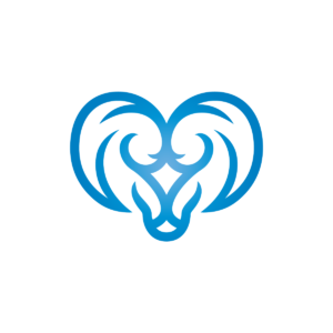 Wild Ram Logo Goat Head Logo Goat Logo Design