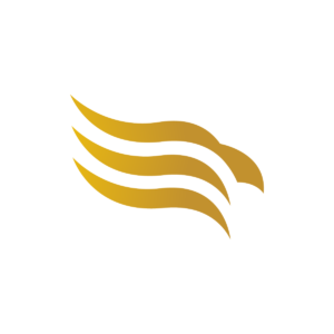 Wing Eagle Head Logo