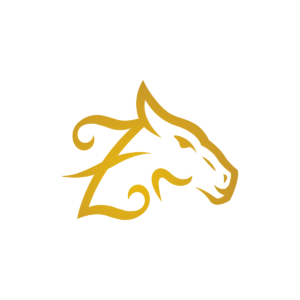 Zorro Horse Logo Horse Head Logo Design