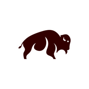 Stylized American Buffalo Logo