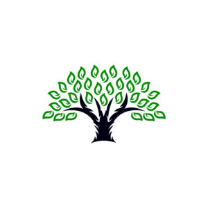 Green Life Tree Logo