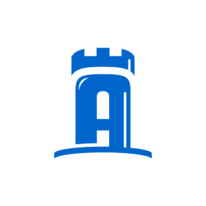 Blue Adventure Castle Logo
