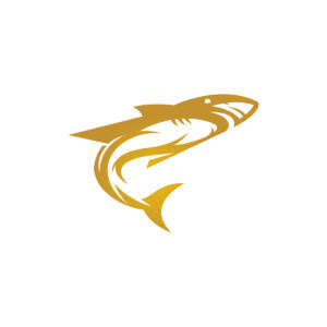 Golden Shark Logo