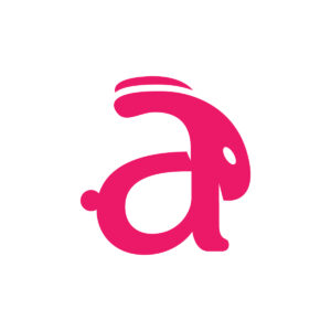 Pink Bunny Logo