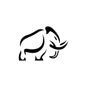 Black Mammoth Logo